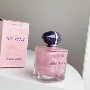 专柜品质 阿玛尼 限量香水 My Way流沙版 Giorgio Armani My Way Nacre Edp 阿玛尼我行我路自我无界 珍珠母流沙版 前调：橙花