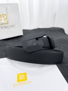纪梵希 寸3 宽度3.5Cm 顶级货 最新款式 双面荔枝纹头层小牛皮 搭配纯意大利金进口底皮 手工蜡线缝制 纯铜扣 三色可选 精细做工 品质货品