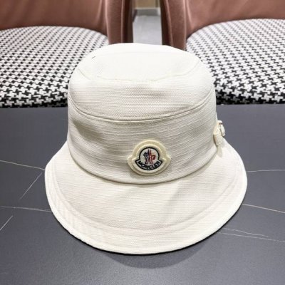 蒙口Moncler新款韩版渔夫遮阳帽 日系显脸小帽子