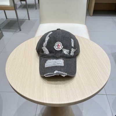 蒙口Moncler春款新款个性棒球帽 透气性巨佳 四季佩戴款高颜值时尚单品 男女同款