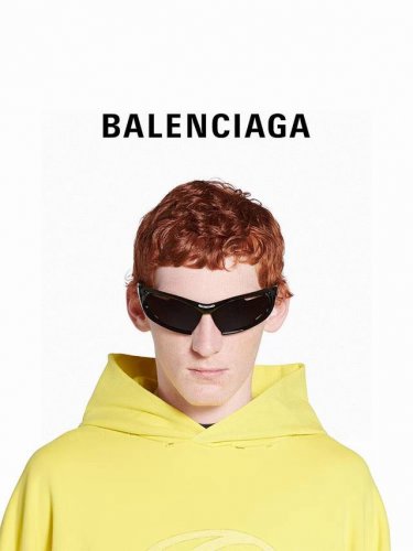 balenciaga巴黎世家 Dynamorectangle时尚太阳镜 2025新款优雅前卫 时尚复古个性 舒适 男女通用款 太阳镜 墨镜防晒 Bb0318S
