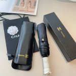 Chanel 香奈儿 玫瑰柄 三折自动折叠晴雨伞 选用台湾进口Uv防紫外线伞布 原单代工级品质