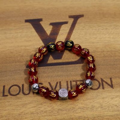 lv珠子手链专柜工艺完美平替！Lv路易威登同源设计，融合多元素玛瑙与泰银，权志龙同款手链，复古做旧质感拉满。正品1:1开模，纯手工雕琢每一处细节，官网潮流一键复