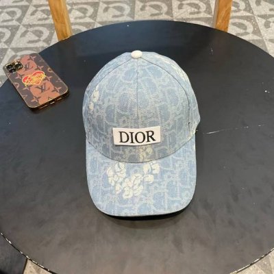 dior迪奥 官网同步新款发布 老花D家棒球帽，水洗标吊牌齐全，超级火爆