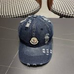 Moncler蒙口 2025新款简约大牌牛仔棒球帽 男女通用 简约百搭