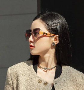 Tr偏光系列 爱马仕 经典的方框设计 不挑脸型 无论搭配大衣还是连衣裙都非常显气质尼龙偏光镜片预防紫外线 型号 H7970