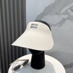 miumiu缪缪～夏季新款无痕鸭舌空顶帽 夏季遮阳神器 一点都不会闷热，超大帽檐更防晒