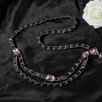 小香 Chanel 新品 字母腰链 代购级别 一比一品质 香奈鹅 系列 方形 经典Cc Logo 风格高级百搭 高级感爆棚 现货