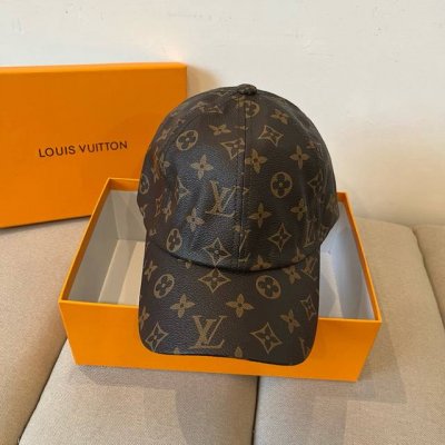 路易威登棒球帽 Louisvuitton新款Lv棒球帽 重工打造高端大气 百搭款男女通用 跑量