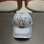 Lv路易威登2025新款经典牛仔破洞棒球帽 高端定制 非市场普通版本
