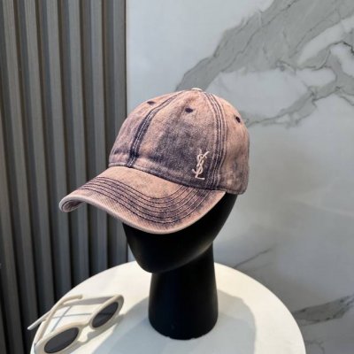 ysl圣罗兰 新款多巴胺色系简约棒球帽 当下爆热的色系-街头感十足！ 潮流百搭，小红书种草，毒药 Get上你们的男朋友，一起Cool