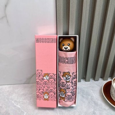 Moschino 莫斯奇诺 新款 五折 折叠晴雨伞 时尚原单代工品质 细节精致 看得见的品质 打破一成不变 色泽纯正艳丽