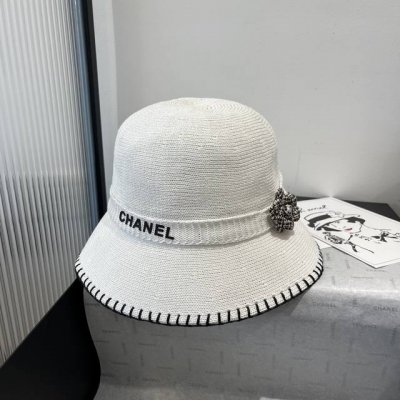 chanel香奈儿渔夫帽 针织手抓帽 头围57Cm