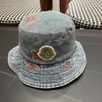 Moncler蒙口 新款牛仔渔夫帽 经典流行款 质量超赞