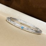 a5599 古法黄金工艺 新品爆款 哪吒 同款 乾坤圈 蓝松石 手镯 细节超级在线别特适合日常佩戴 喜欢哪吒的小宝赶紧入手 S925纯银材质 电镀厚金 纯银手镯