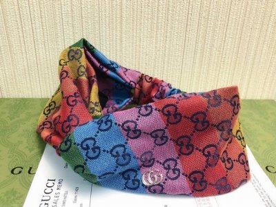 上新Gucci古驰 专柜热卖一比一彩色发带