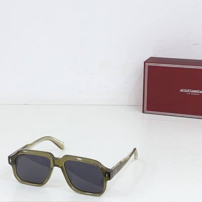 方形Jacques Marie Mage 日本手工眼镜 Model：Challenger Size:55-17.
