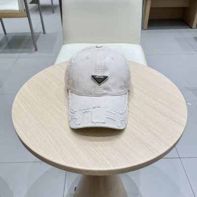 普拉达 prada 25春夏新款大牌棒球帽 显脸小 大牌款超好搭配 赶紧入手