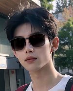 gucci 男款炫彩飞行员偏光太阳镜 材质：高清尼龙加厚卡槽高清偏光镜片 无边框镜架颜型号：G176
