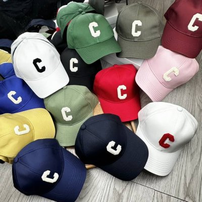 特价 赛琳 原版1:1大C标鸭舌帽 配防尘袋 细节决定品质 原版内里原版标 原版压花五金调节扣 欢迎对比品质pk 材质 纯棉 透气性好 春天挡风 夏天防晒必备单
