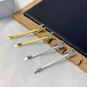 celine塞林 celine压夹 凯旋门满钻Logo一字夹压夹边夹刘海夹日常精致小单品 气质百搭小仙女必入单品 宝藏款 闭眼入推荐款 一对
