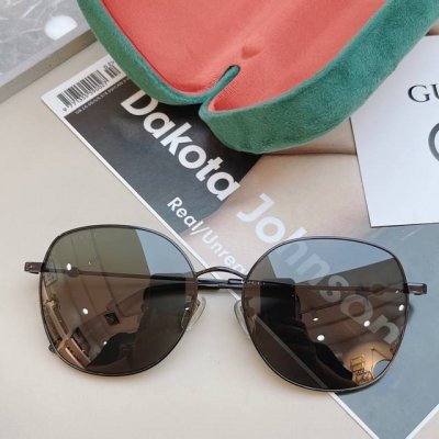 p140【Gucc*】古*驰 Gg0415Sk 意大利进口手工制作时尚大框 男女通用 金属平光眼镜佩戴舒适，遮脸神器Size:59口17-145