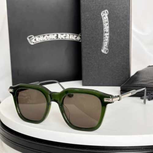 Chrome Heart* 克罗*心新款太阳镜，Model：Cumption-A Size：49口20-137
