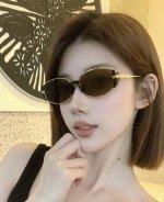 gucci 2025官方新款 众多明星同款 新款大框偏光墨镜 宝丽来超清加厚太阳镜型号：G2827