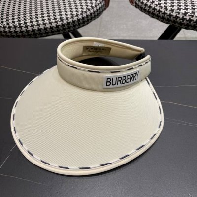 Burberry巴宝莉 夏季防晒帽子女防紫外线百搭太阳帽韩版 遮脸大帽檐遮阳空顶帽