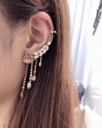 编号Ded0326 带钻版出货Dior 迪奥 单只马眼满钻Dior字母耳钉 专柜新款上市 美得不要不要的 唯美 浪漫 人手必备款 火爆小红书 精选Zp一致材质