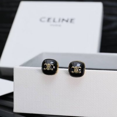 celine 方糖珐琅满钻耳钉， Preclous新品 简单时尚耳钉 火爆款出货 设计独特 前卫 美女必备款！