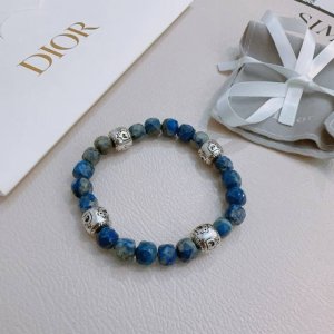 专柜精工版本 Dior迪奥 多元素玛瑙泰银风格手链 权志龙明星同款 复古做旧风 原版复刻 纯手工打造 正品开模潮流时尚必备 男女均可佩戴 情侣款同款 摇滚朋克泰