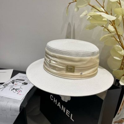 miumiu缪缪新款平顶礼帽，高级Pp草面料，头围57Cm