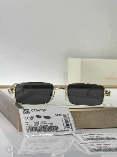 Cartie* panthèRe De Cartier Model：Ct0473S Size：54口20-140 栩栩如生豹子设计 Leopar D对版