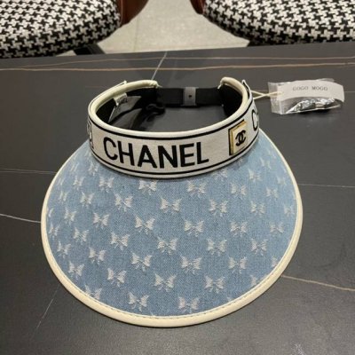 Chanel香奈儿 夏季新款遮阳帽空顶帽 大牌出货 好搭 出街必备