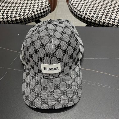 Balenciaga 2025巴黎世家新款Logo棒球帽，很酷的色系，男女佩戴都有不同Style，第一批抢先出货！巴黎粉必入款！