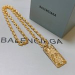 原单货新品 巴黎世家项链 Balenciaga 新款项链专柜一致 细节做工精细 每个细节流程到位 设计工艺精细 火爆款出货 设计独特 复古风格 巴黎世家项链