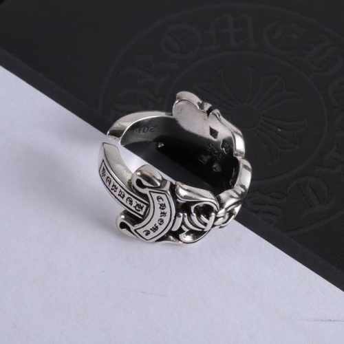 50Chrome Hearts 克罗心戒指0