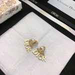 Dior 迪奥 字母耳环 专柜新款上市 美得不要不要的 唯美 浪漫 人手必备款 火爆小红书 精选Zp一致材质 超 Nice