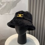 Celine赛琳秋冬爆单凯旋门百搭渔夫帽纤维毛皮草 超级保暖哦、百搭不脱毛 秋冬必备 火爆5色
