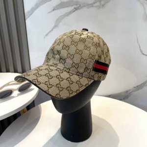 Gucci 古奇 经典原单棒球帽专柜1:1开模订制 最高版本 原版帆布轻盈透气 实物拍摄 四季百搭男女适用 基础头围56 贴片可调节