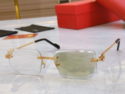 变色镜片 太阳镜 ， Cartie* 卡地*亚新款太阳镜，Ct0627S，Size: 58口17-145