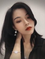 apm Monaco星星母贝手链女轻奢饰品设计感手链气质银饰品。