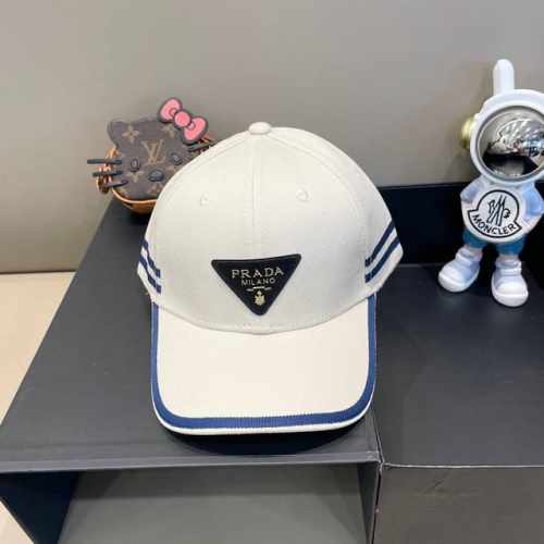 Prada 普拉达 新品棒球帽 代购版本！时尚潮流，高端做工！非一般的品质，细节看实拍哦
