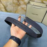 tom ～For d宽度3.8Cm 钢扣巴金电镀 挂扣 双面进口牛皮荔枝纹 汤姆～福特最新款上身效果极佳。P230