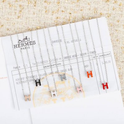 203142 我们出品 Zp4030，进出专柜无压力，顶级完美版本 Herm S Mini Pop H系列项链，历经千辛万苦的开发研究，我们为了追求达到Zp的效
