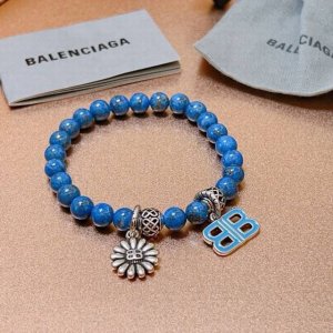 专柜精工版本天然青金石巴黎世家手链 青金石泰银风格巴黎世家手链 明星同款男女款 复古做旧风 原版复刻 纯手工打造 ～正品开模潮流时尚必备 男女均可佩戴 情侣款同