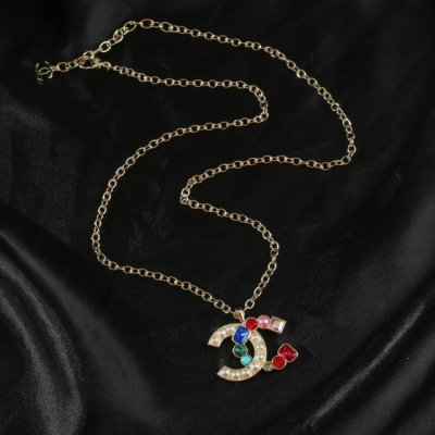 小香 Chanel 新款项链 专柜同步上新 双C项链 精工打造原版一致黄铜材质