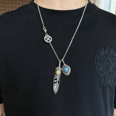 新品上架 Goro’S高桥吾郎点金羽毛吊坠，高桥经典字母项链，顶级版本，认准独家拍摄，主攻高端市场 ，快手 Ins 小红书热门款，绝对区别普通版本！图片产品细节