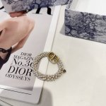 配包装盒 单个 dior 迪奥 新款Cd小珍珠发圈 简单实用 时尚潮流 小仙女必备